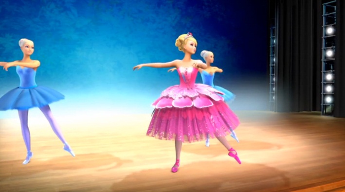 Barbie ballerine in the pink shoes - Barbie